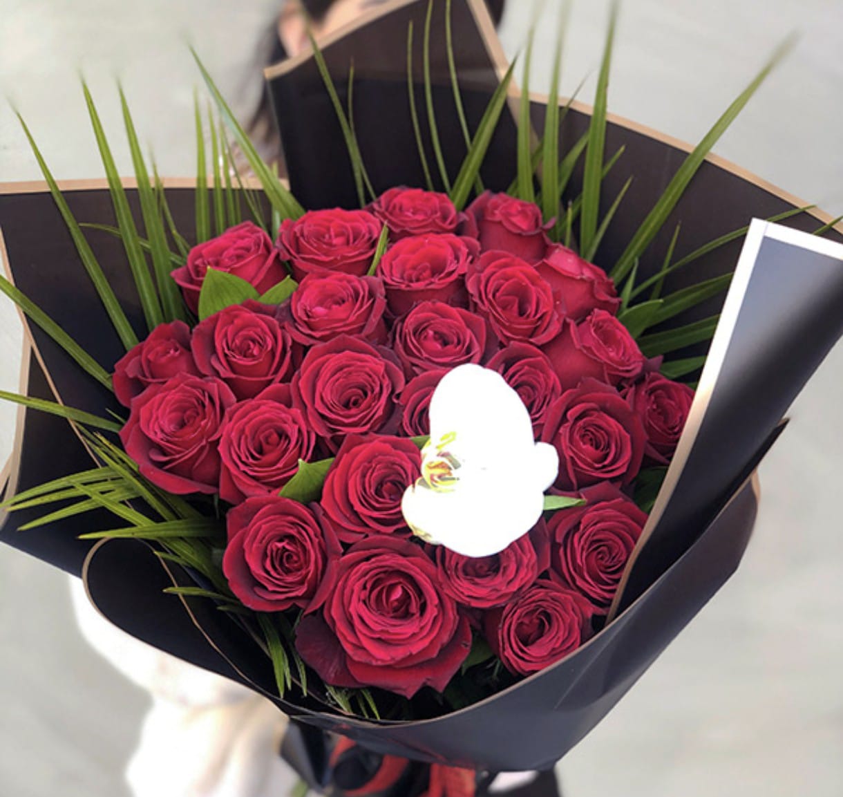 KIRMIZI GÜL BUKETİ 20 Lİ Premium